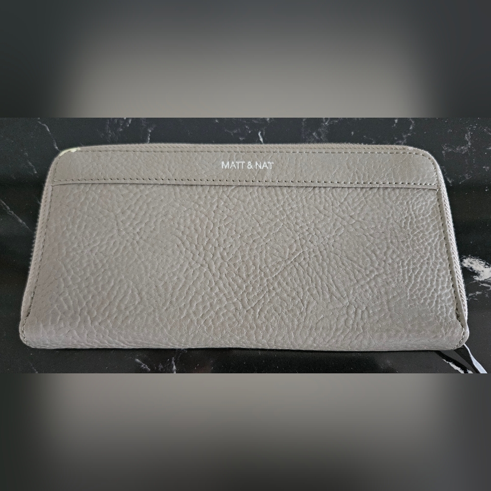 Matt & Nat Gray Wallet